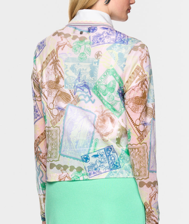 Marc Cain > AC 39.08 M16 Cardigan Pink Tuille