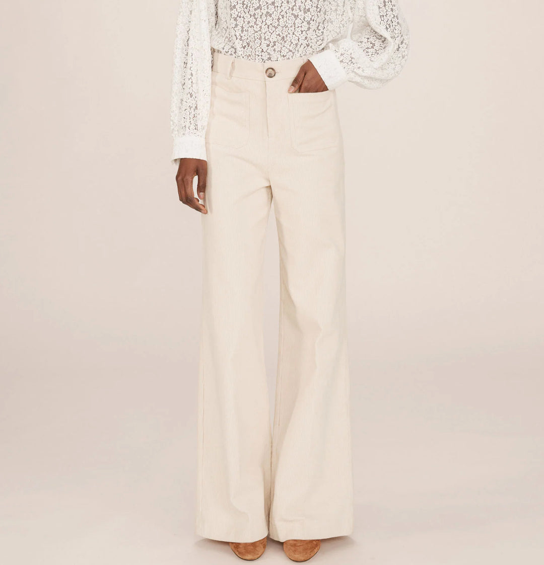 Grace &amp; Mila \ Samba Trouser Ecru