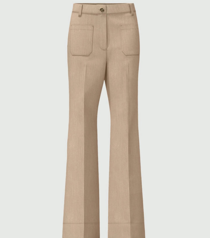 Emme \ Ruspa Long Trouser  Off White