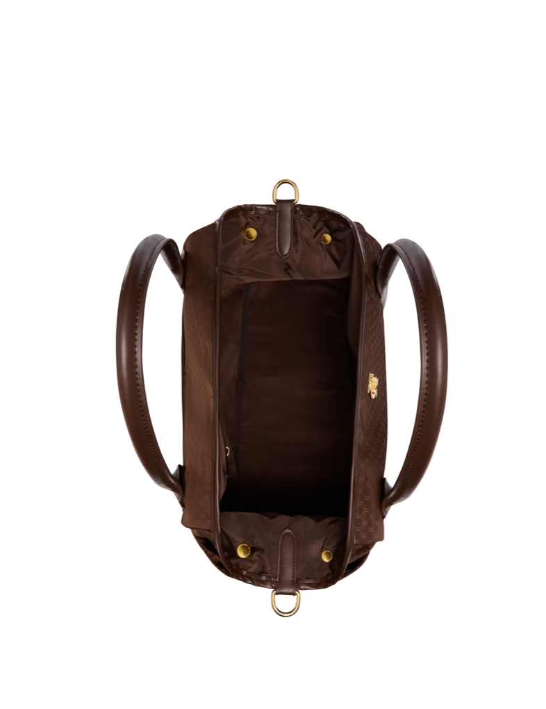 Holland Cooper | Cheltenham Tote Bag Chocolate Monogram