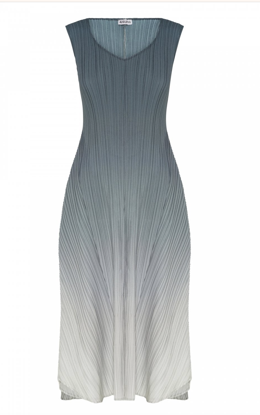 Alquema | Collare Coat / Estrella Dress Gable Ombre
