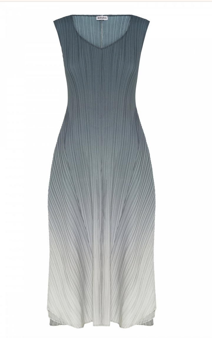 Alquema | Collare Coat / Estrella Dress Gable Ombre