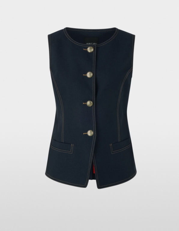 Marc Cain > AC 37.01 W05 Waistcoat Navy