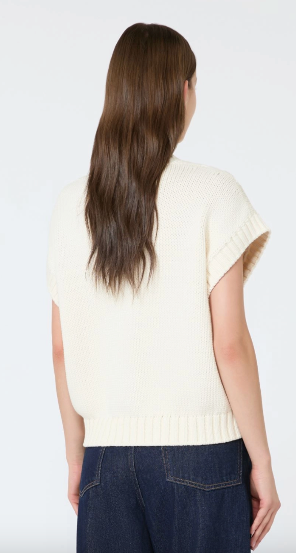 Weekend Max Mara | Pascia Waistcoat Ecru