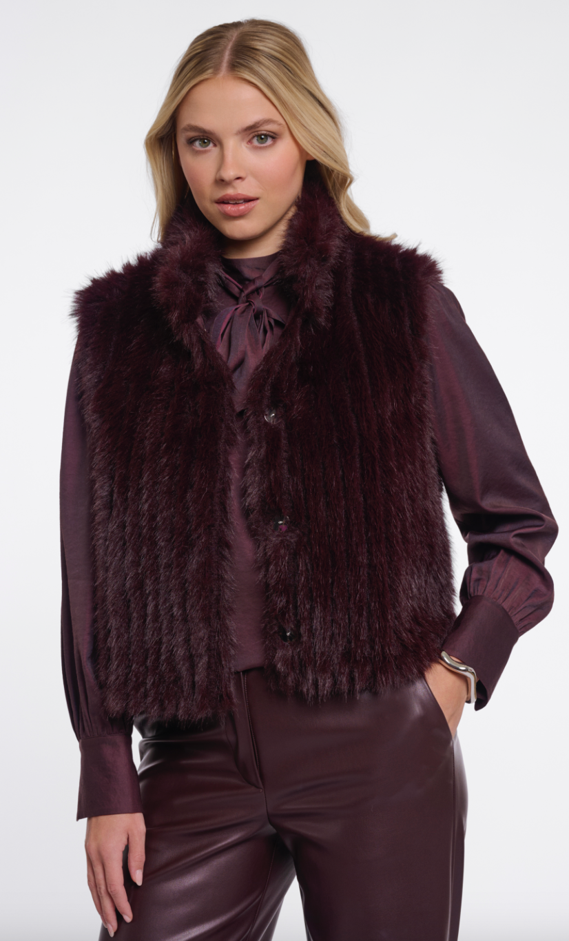 Rino &amp; Pelle | Dava waistcoat Chocolate Bean