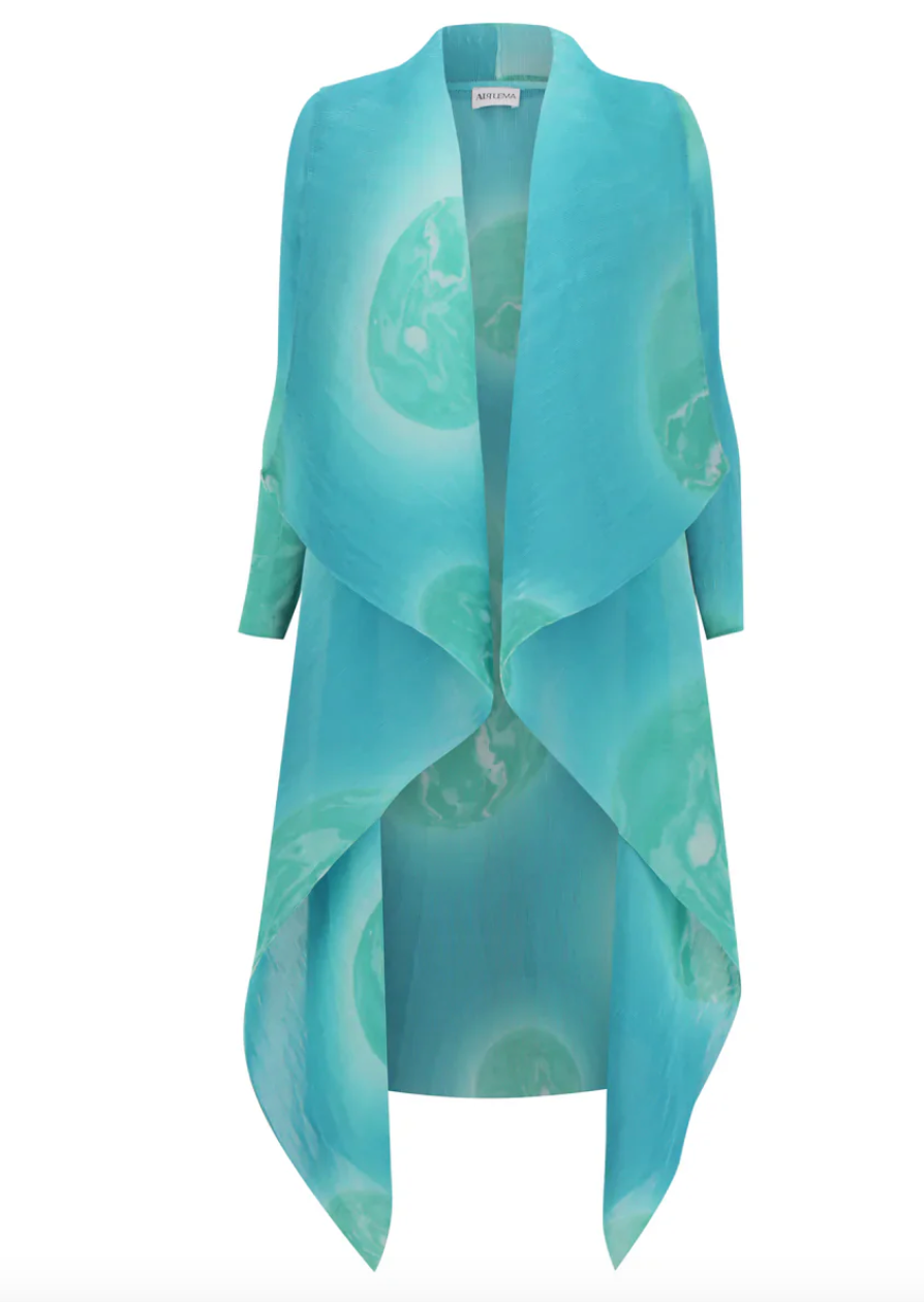 Alquema | Collare Coat / Estrella Dress Mint Planet