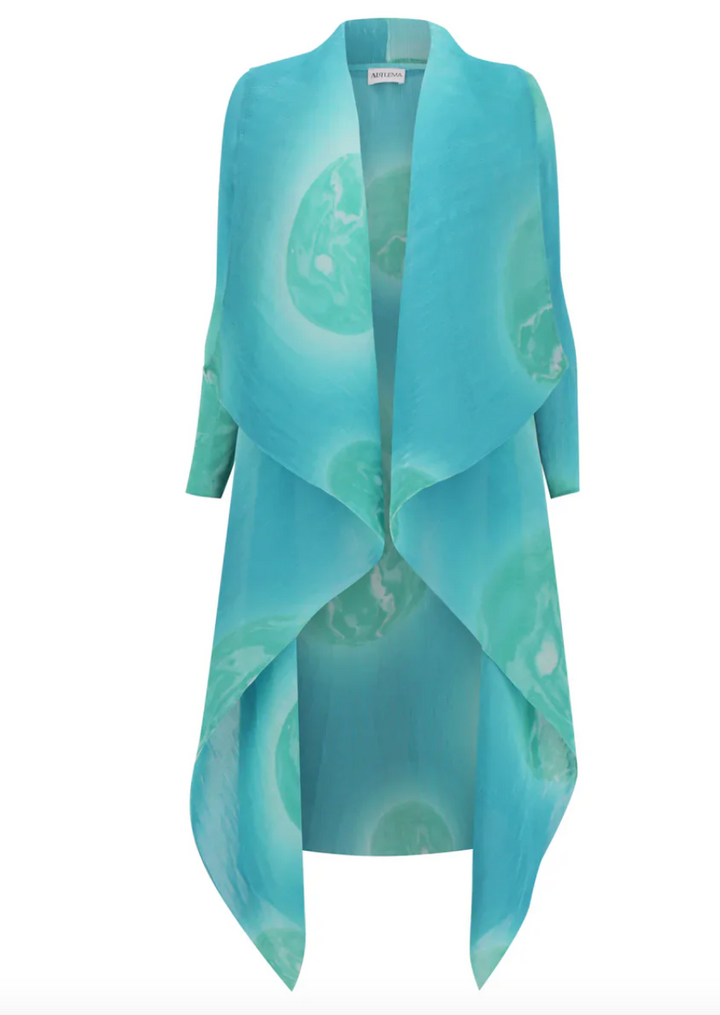 Alquema | Collare Coat / Estrella Dress Mint Planet