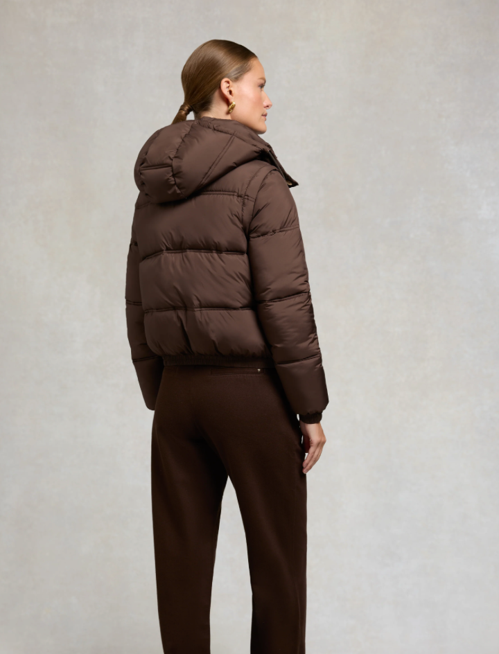 Holland Cooper | Milton Convertible Jacket Chocolate