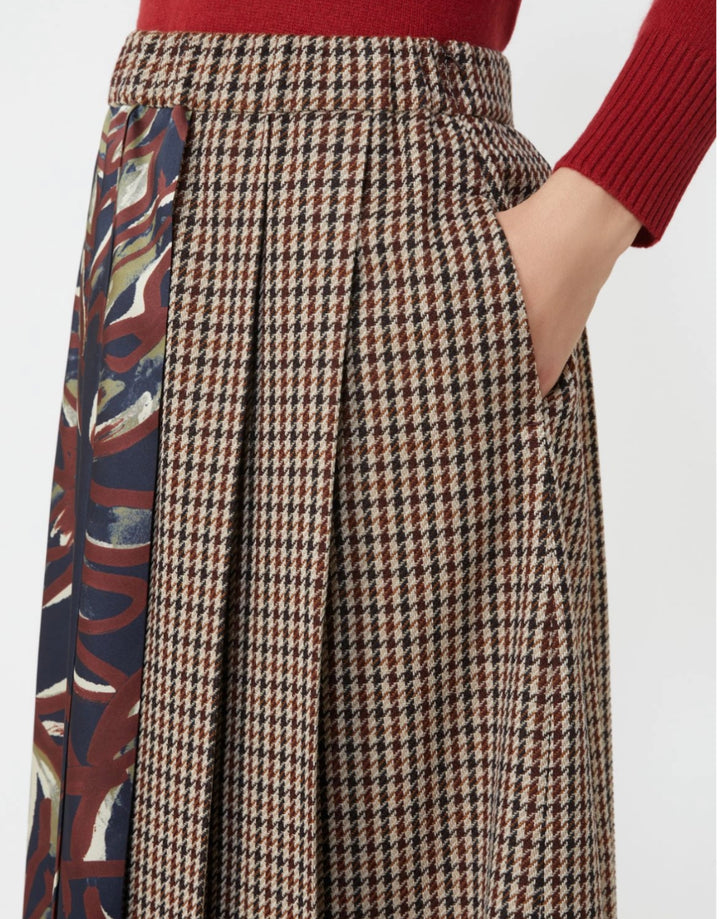 Weekend Max Mara \ Fanale Skirt Red Purple