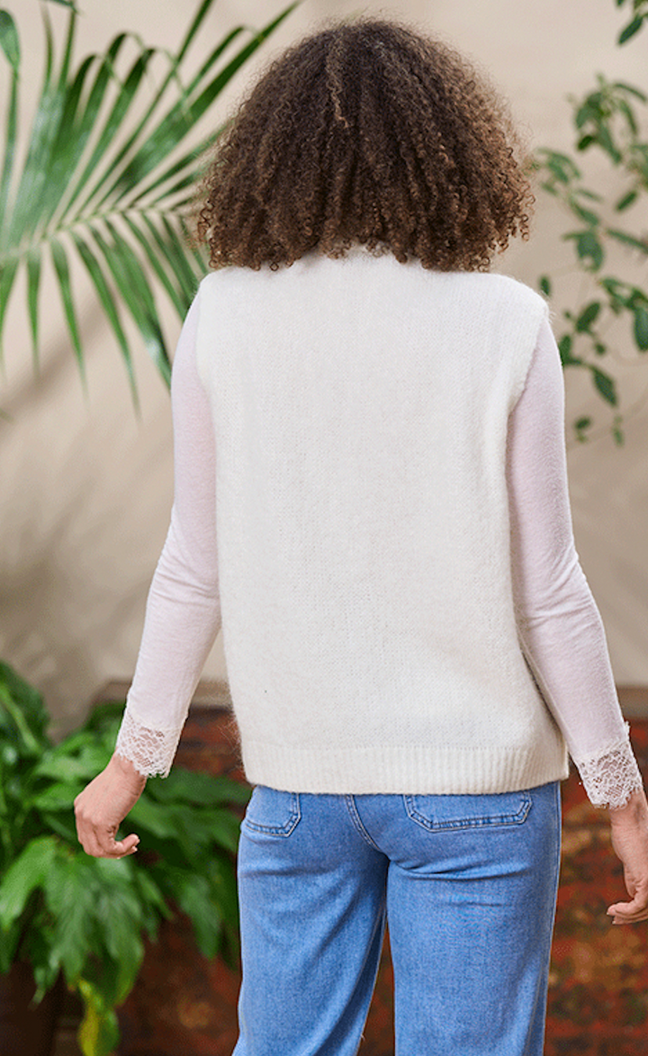 Luella > Wallis Waistcoat Vanilla