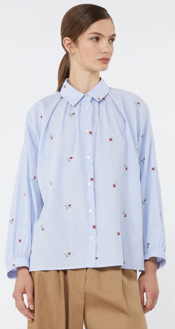 Weekend Max Mara > Butterfly Shirt Blue