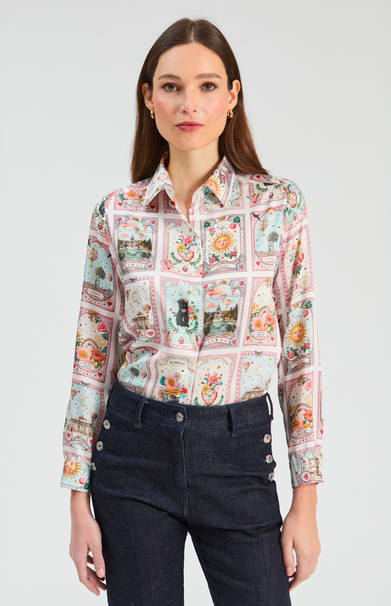 Vilagallo | 33787 Shirt Madrid Print