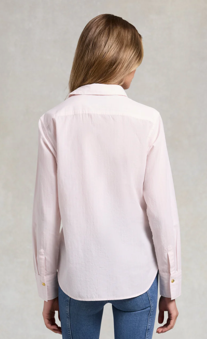Holland Cooper >  Classic Fit Shirt Pink Stripe