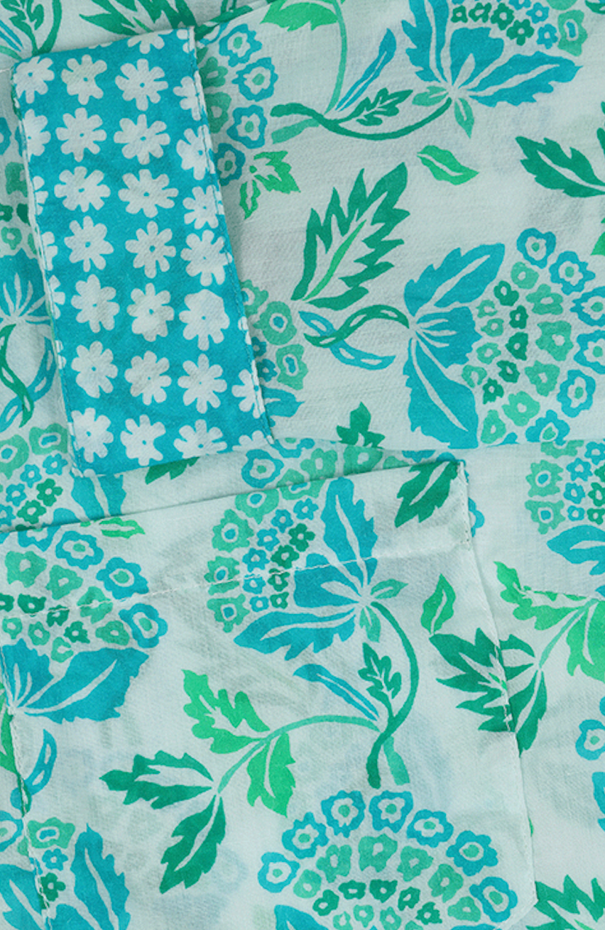 Luella > Toulouse Shirt Green/Turquoise