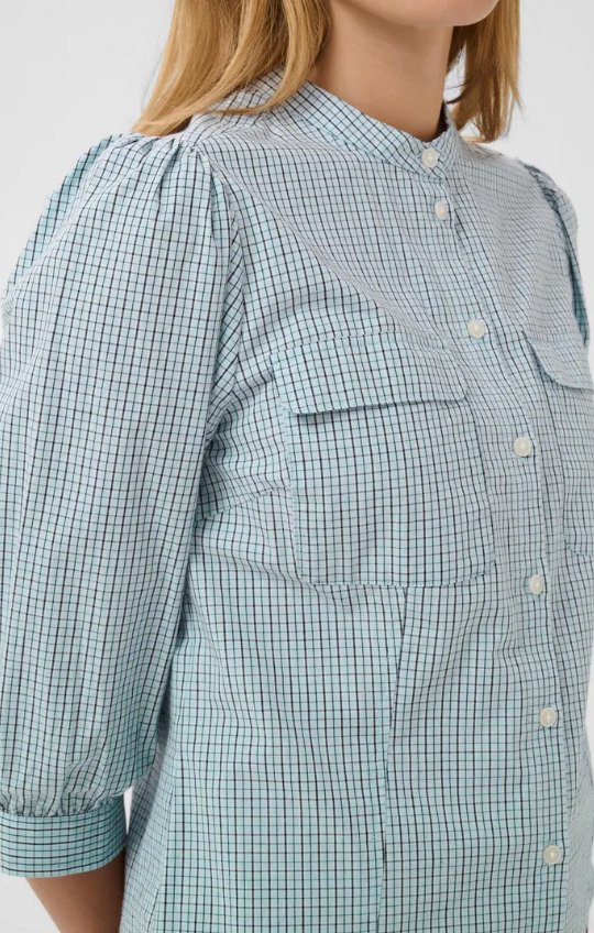 Part Two | Chinette Shirt Grey Dawn Check