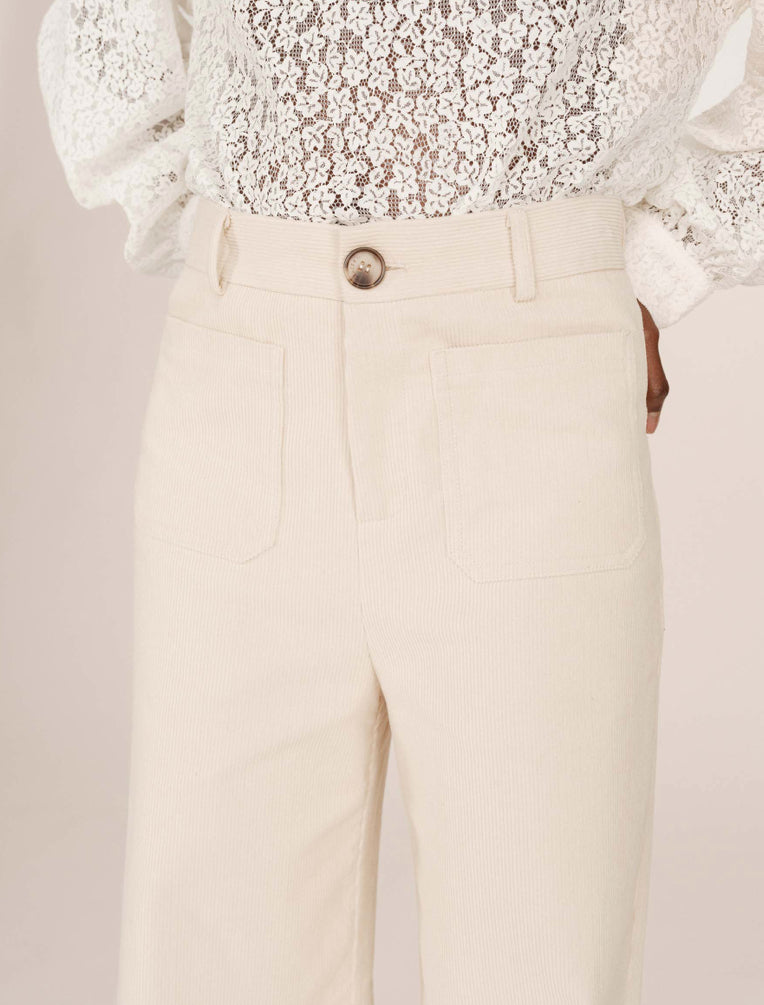 Grace &amp; Mila \ Samba Trouser Ecru