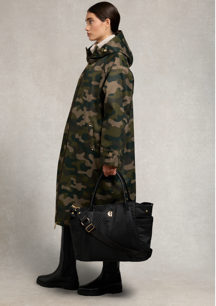 Holland Cooper | Cheltenham Tote Bag Black Monogram