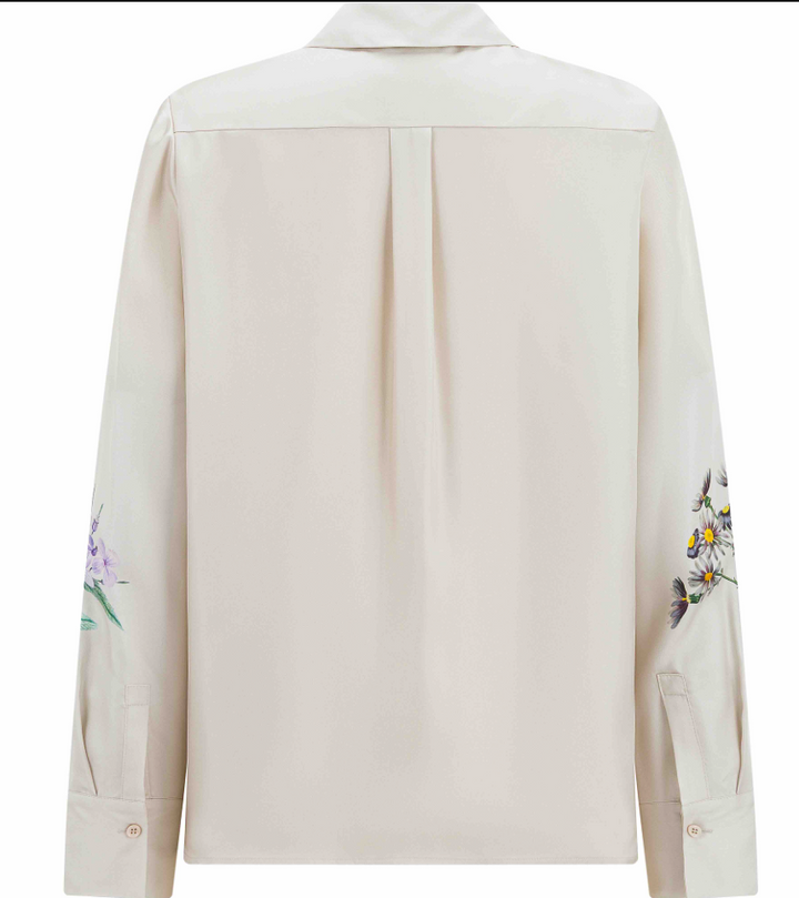 Herzens Angelegenheit | 6183 Silk Blouse Limestone