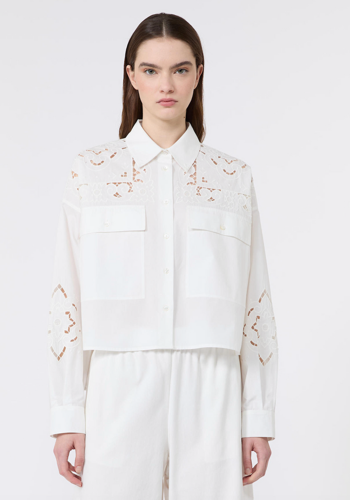 Weekend Max Mara | Ariano Shirt White Lace