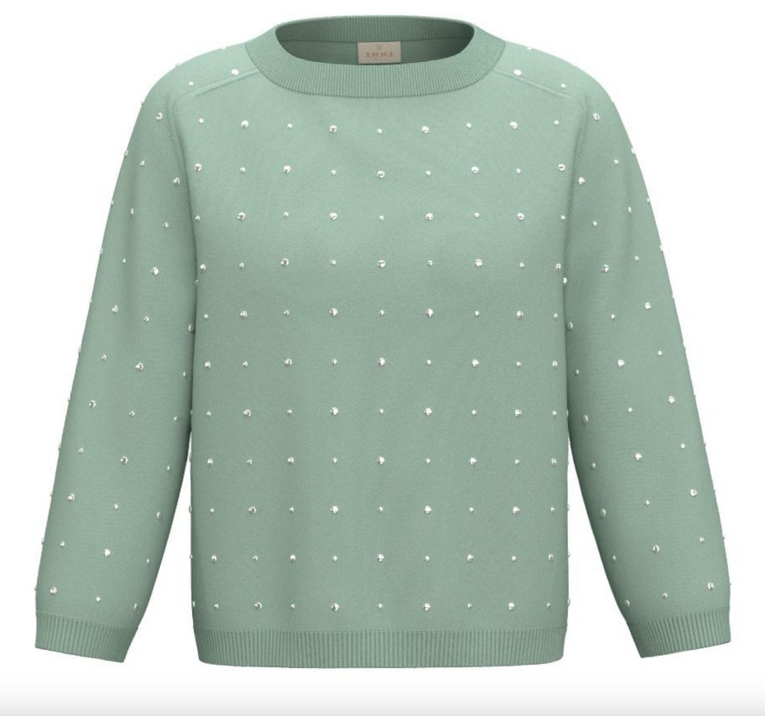 Emme | Gomma Jumper Water Green
