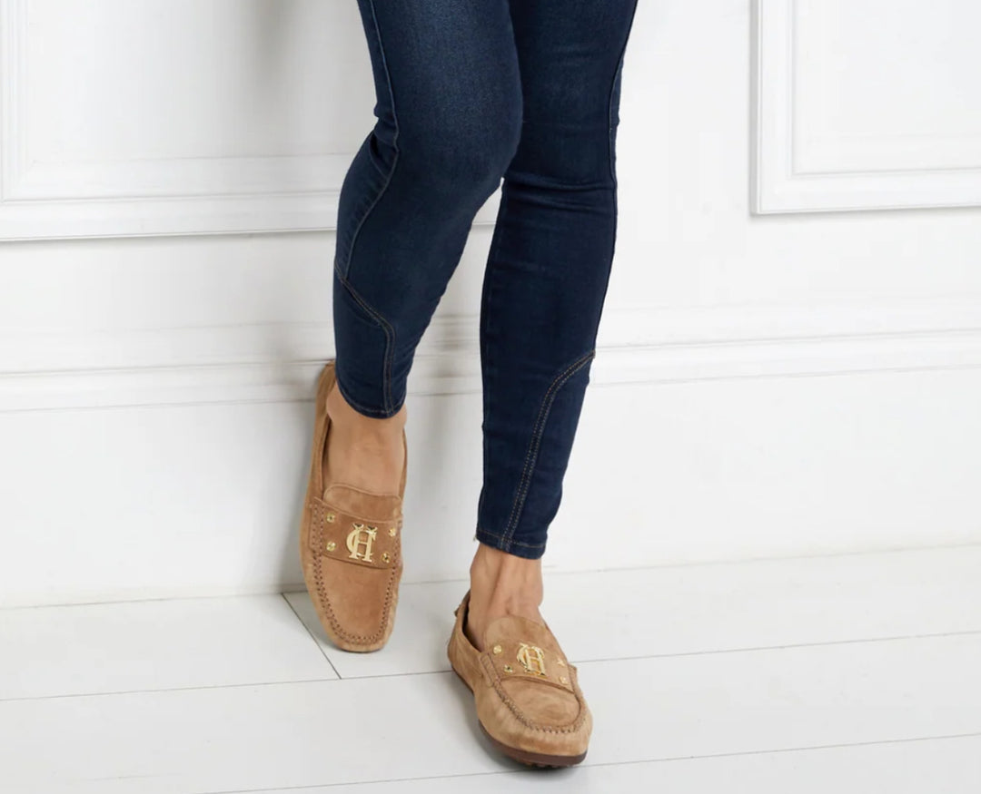 Holland Cooper /  Driving Loafer Taupe