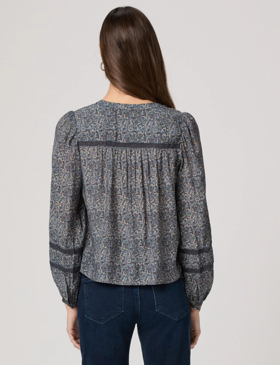 Paige > Calgary Blouse Navy Multi