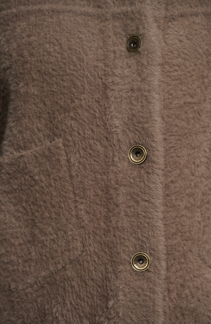Rino &amp; Pelle | Bubbly boxy jacket Stone