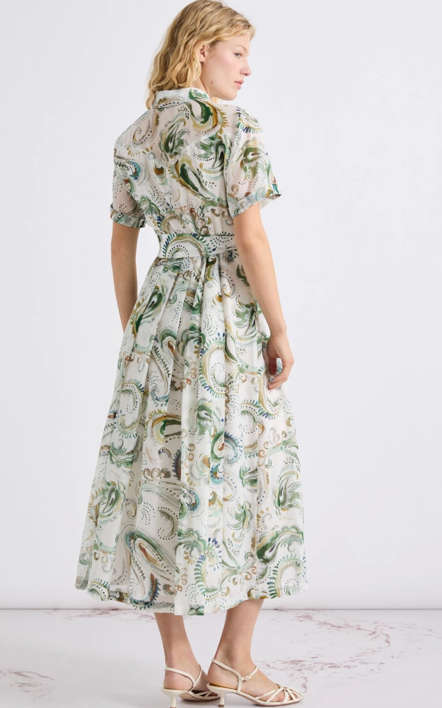 Marella > Galli Dress Optical White