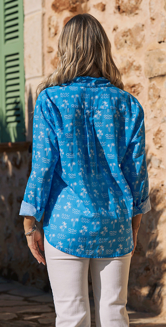 Luella > Toulon Shirt Blue/White