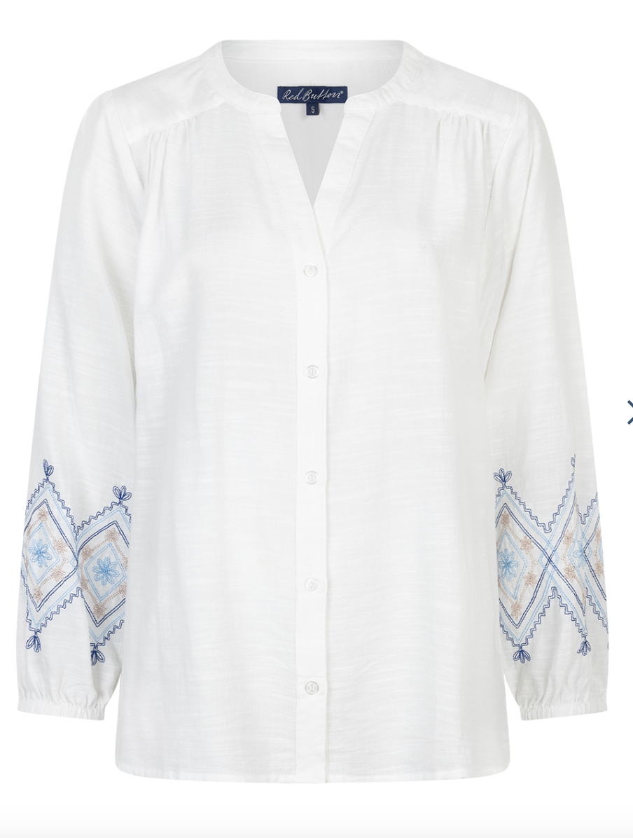 Red Button >  SRB 4829 Blouse Blue Multi