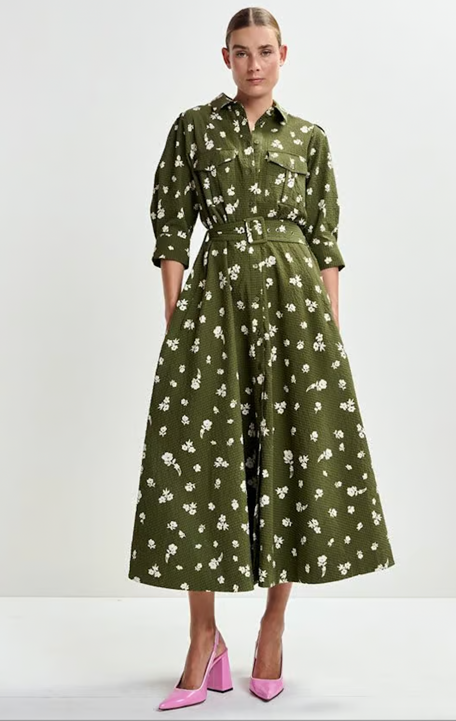 Essentiel Antwerp > Jizo Dress Olive