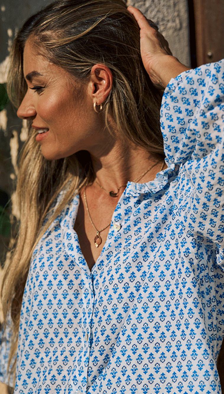 Luella > Olbia Blouse Blue