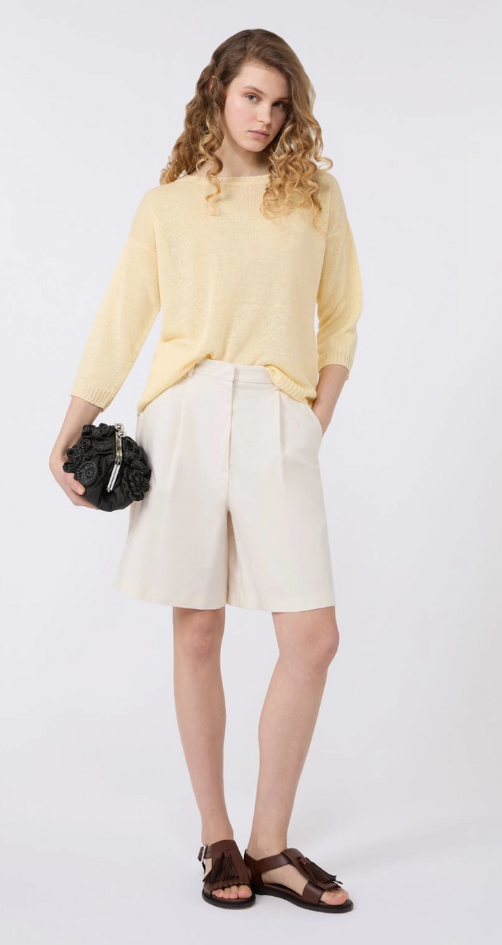 Weekend Max Mara > Cannone Sweater Yellow