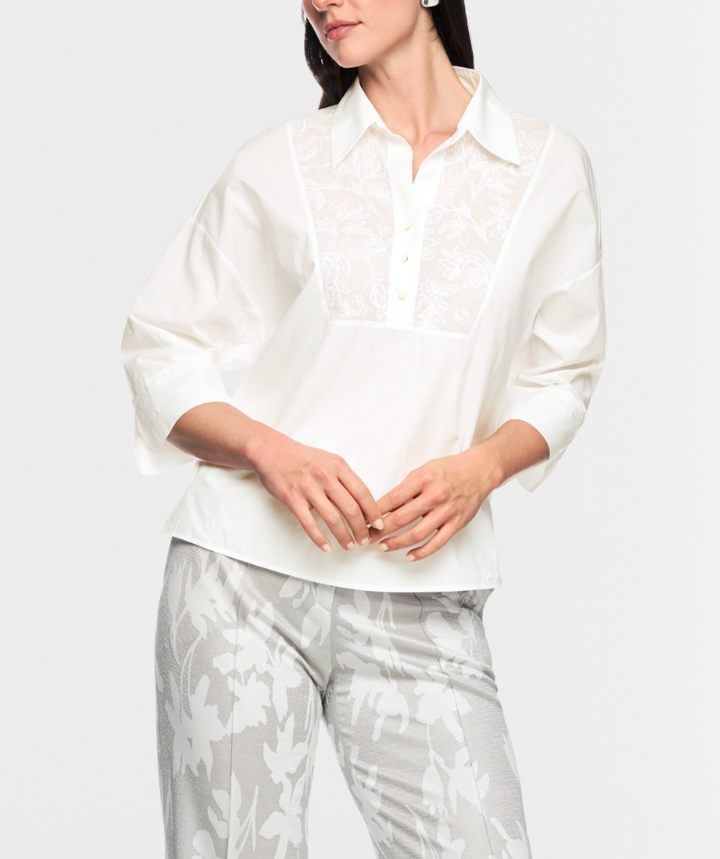 Marc Cain > AC 55.05 J53 Blouse White