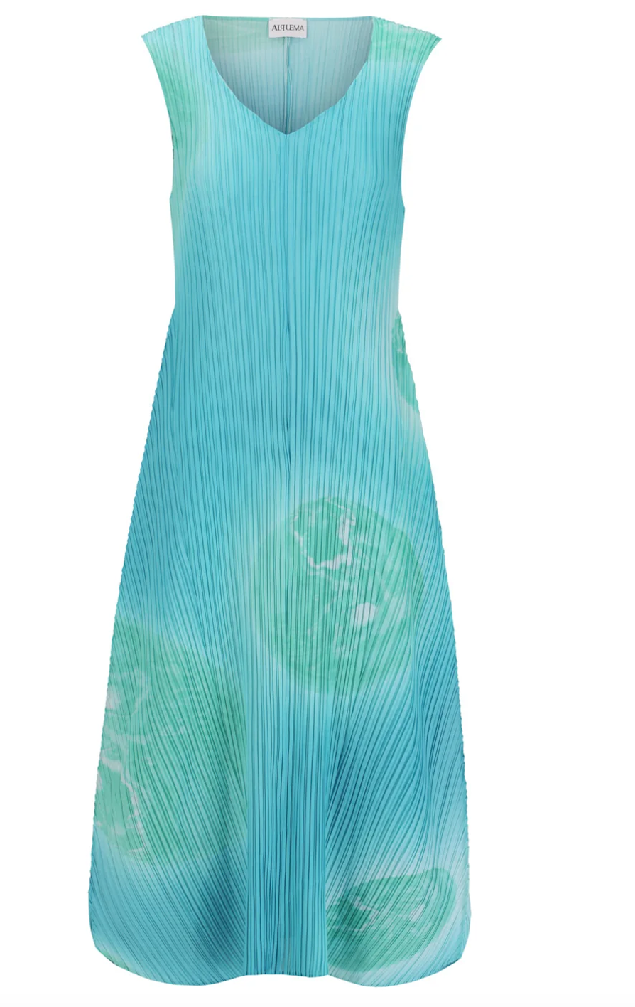 Alquema | Collare Coat / Estrella Dress Mint Planet