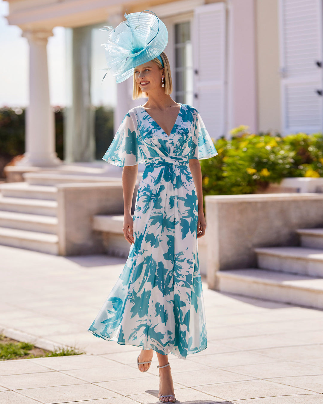 Couture Club / 9G17C Dress midi Turquoise – Thirty Three Boutique