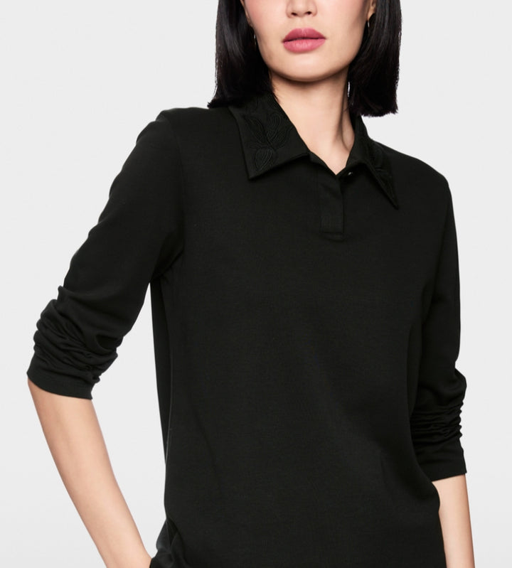 Marc Cain > AC 53.02 J29 Polo Shirt Black
