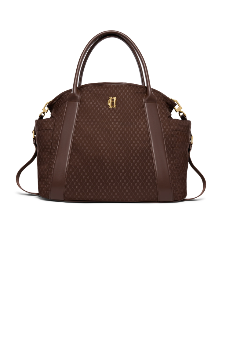 Holland Cooper | Cheltenham Tote Bag Chocolate Monogram