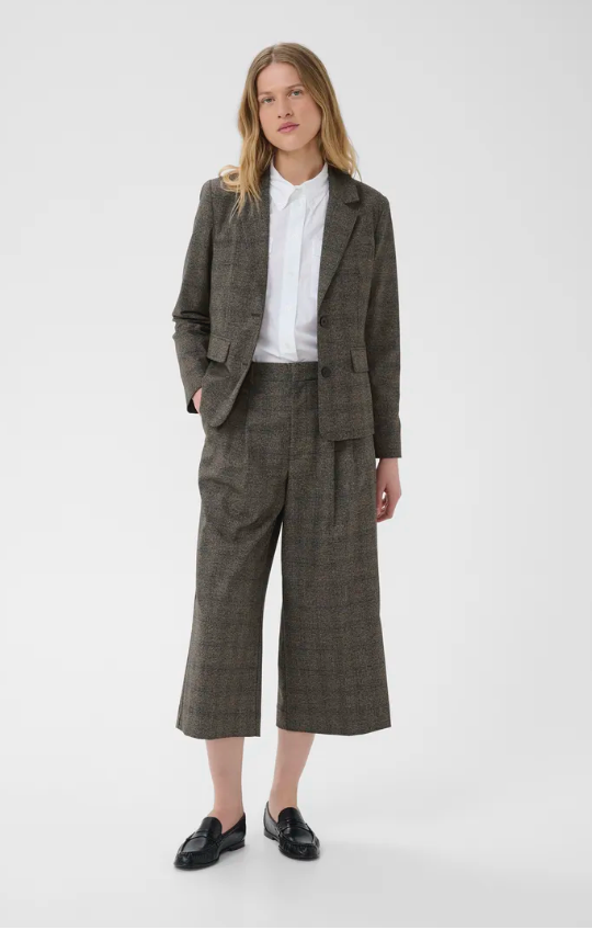 Part Two | Clementina Trouser Black Check