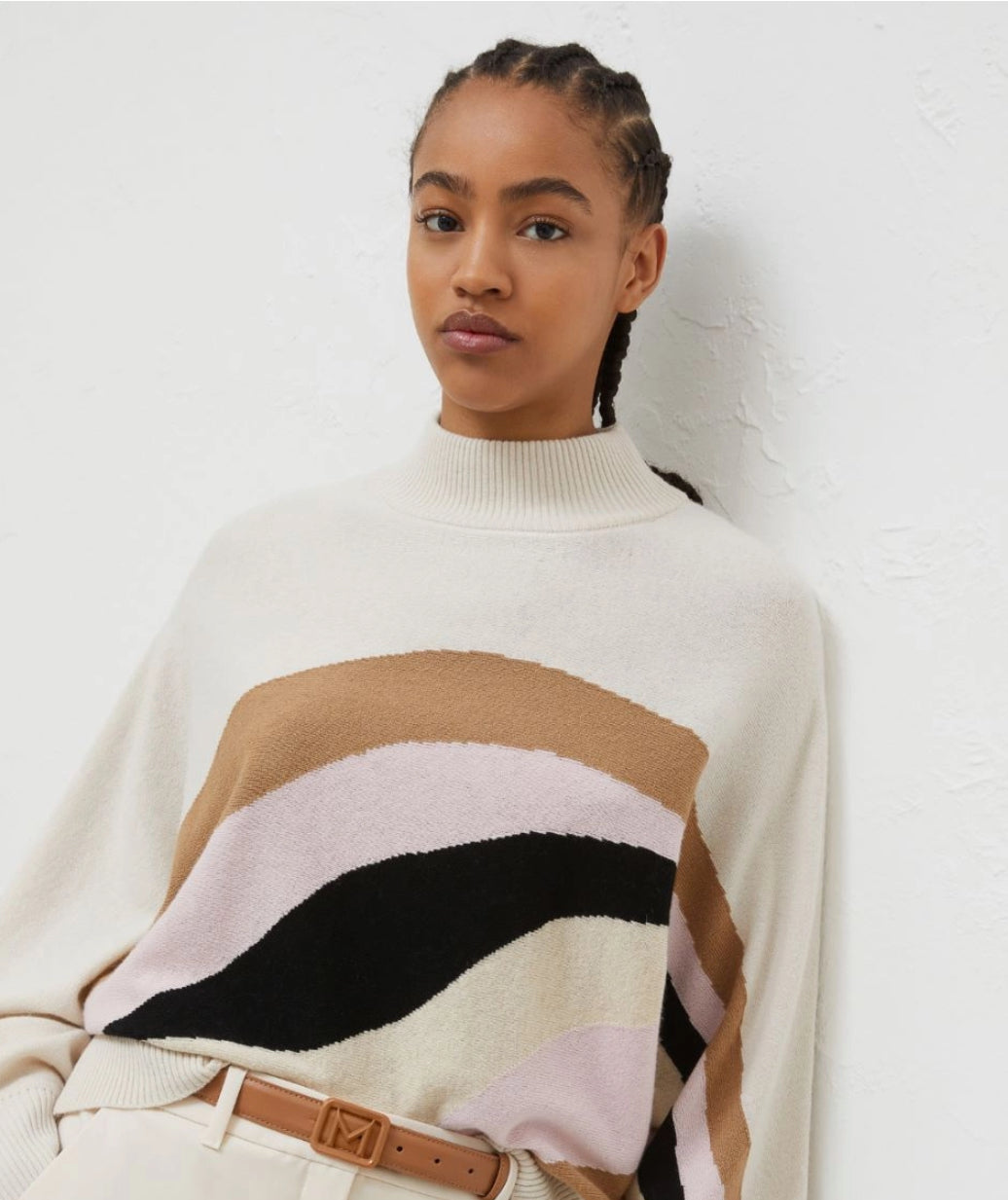 Marella -  Finito Sweater Pink Inlay