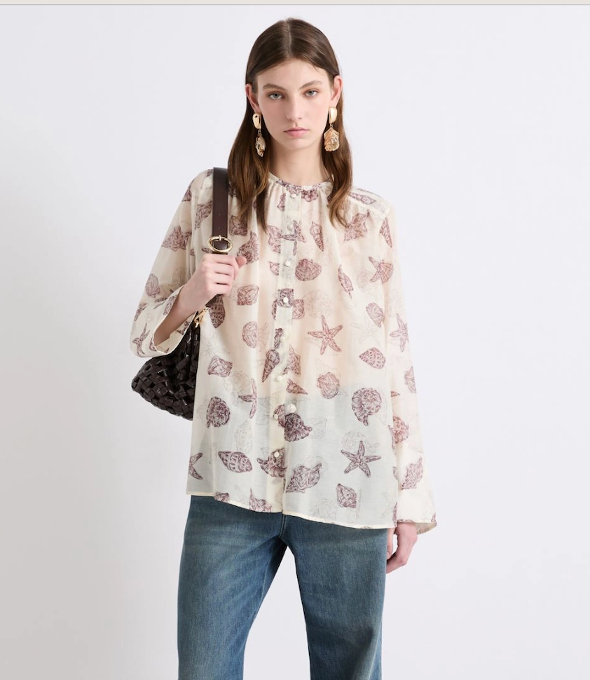 Marella > Disco Shirt  Wool White