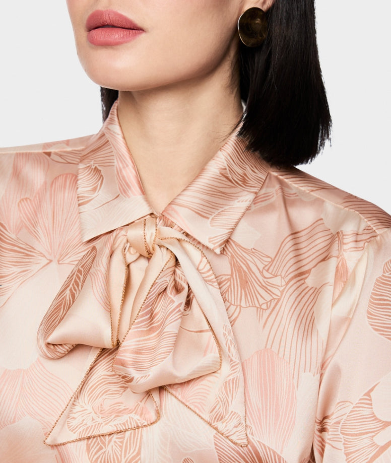 Marc Cain > AC 51.12 W09 Blouse  Peach Beige
