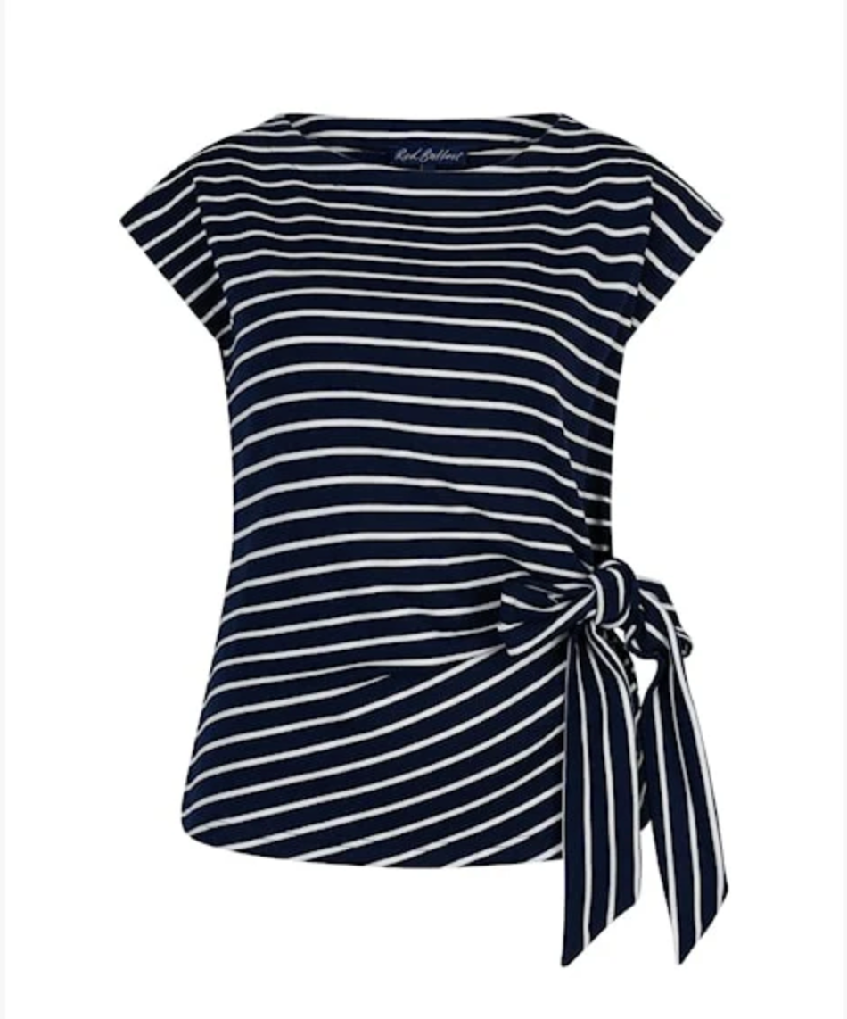 Red Button > Terry Stripe with knot