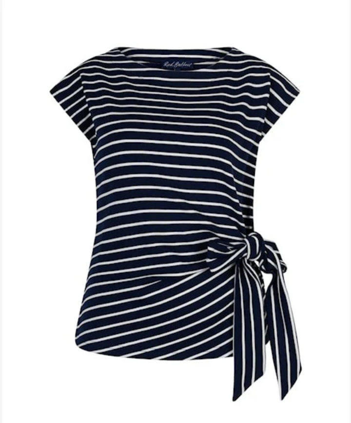 Red Button > Terry Stripe with knot