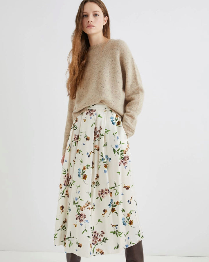 Marella \ Asiago Skirt Cream Floral