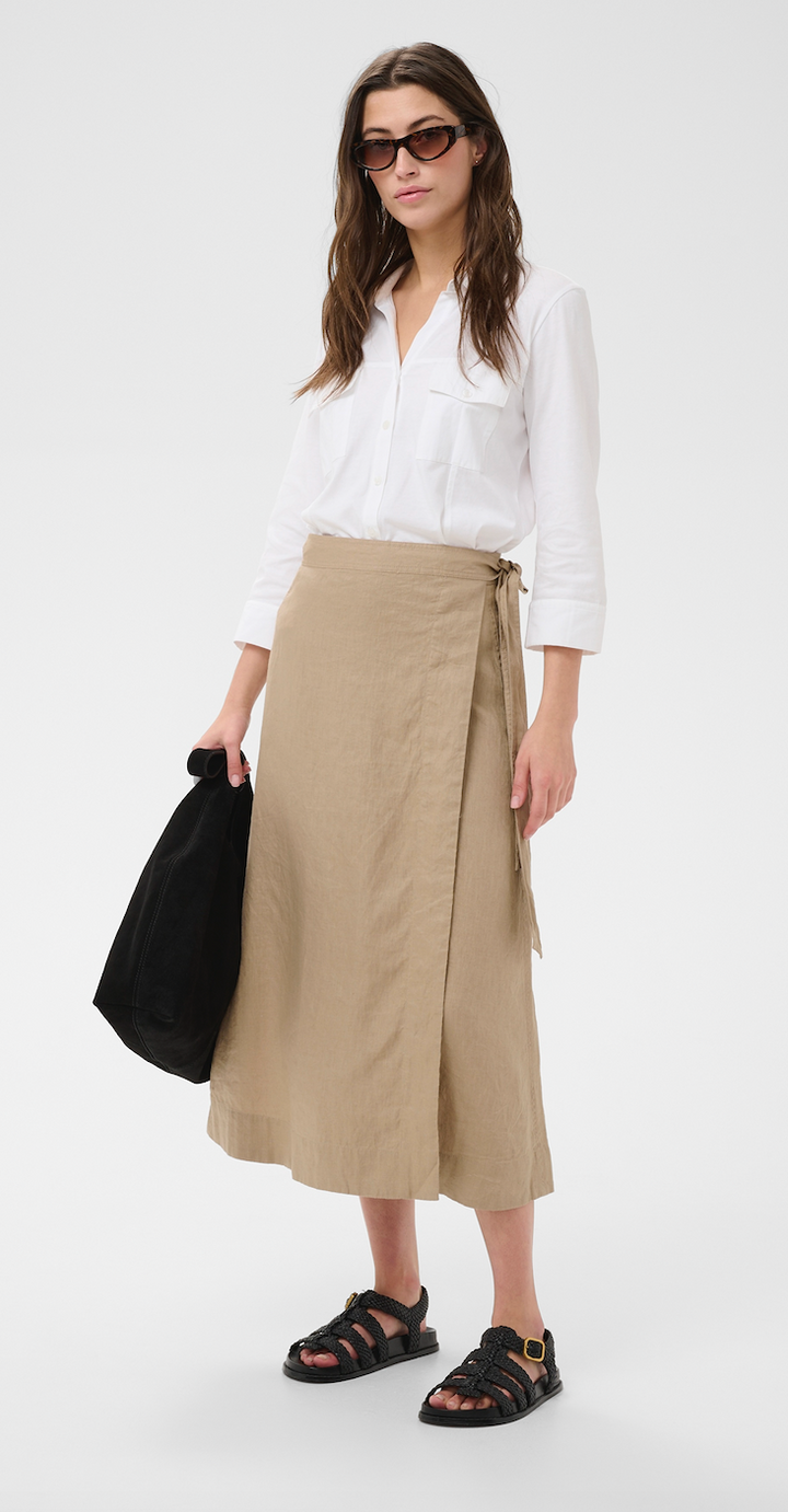 Part Two > Arbella Skirt Silver Mink
