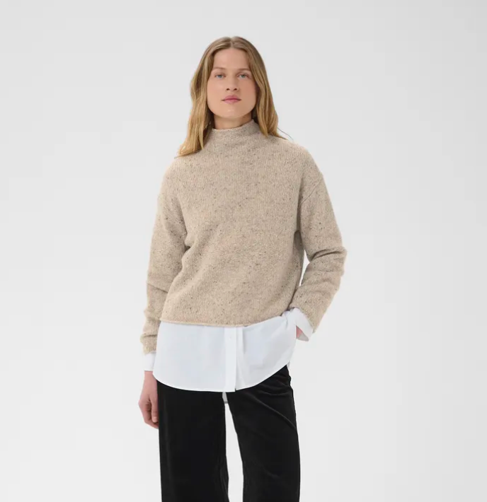 Part Two | Chanelly Pullover Neutral Nepse