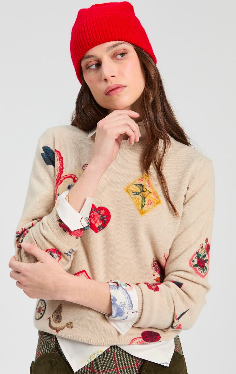 Vilagallo | 34135 Jumper Love Print