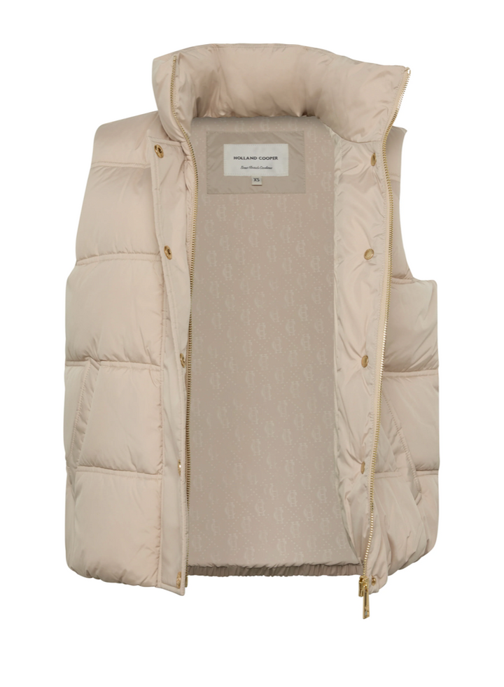 Holland Cooper | Milton Padded Gilet Putty