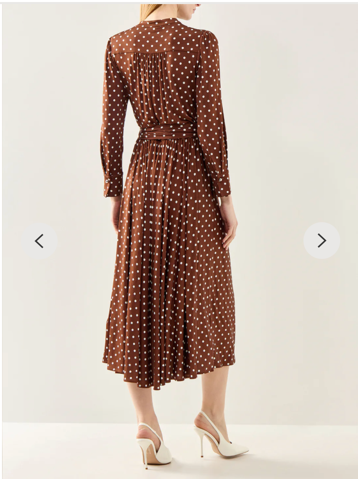 Marella > Angelo Dress Brown Print